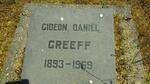 GREEFF Gideon Daniël 1893-1969