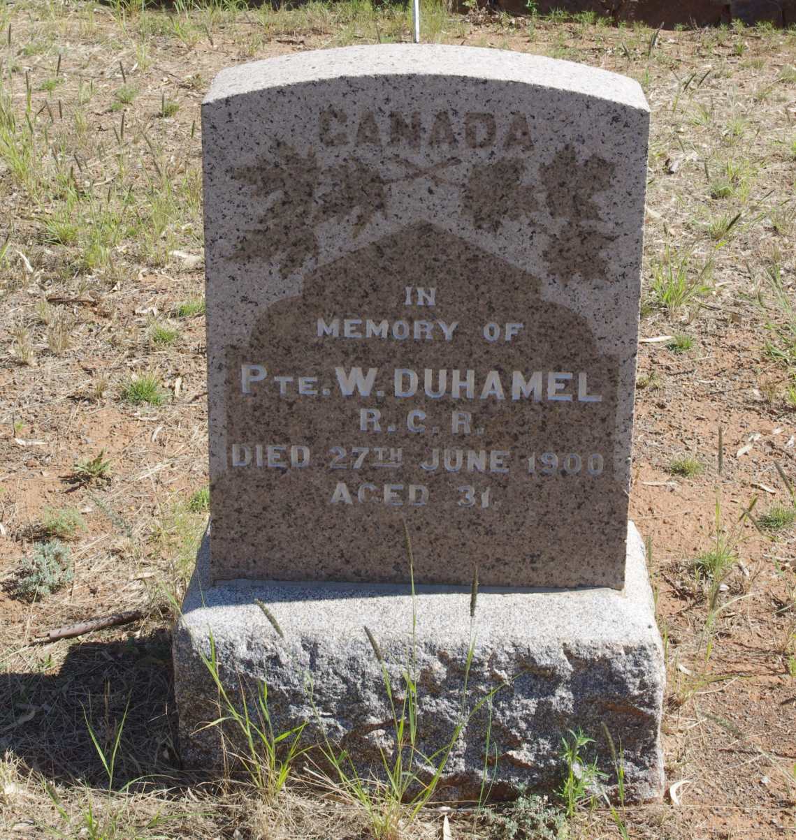 DUHAMEL W. -1900