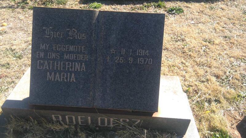 ROELOFSZ Catherina Maria 1914-1970