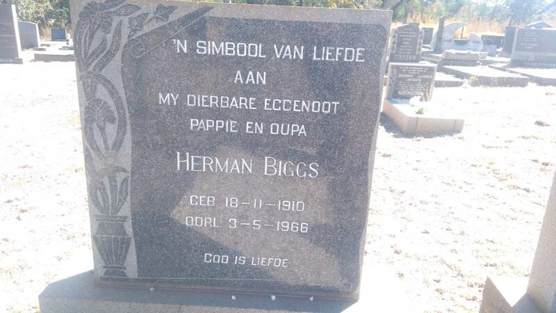 BIGGS Herman 1910-1966