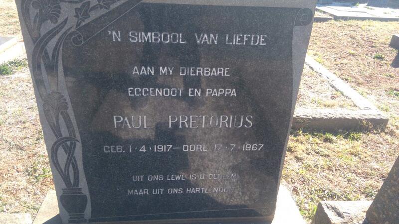 PRETORIUS Paul 1917-1967