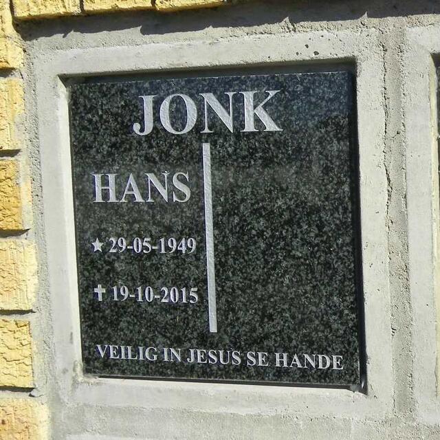 JONK Hans 1949-2015