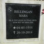BELLINGAN Mara 1916-2014