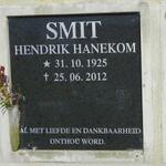 SMIT Hendrik Hanekom 1925-2012