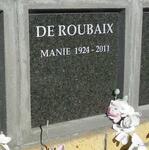 ROUBAIX Manie, de 1924-2011
