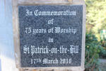 5. Commemoration St. Patrick-on-the-Hill