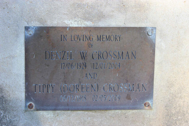 CROSSMAN Denzil W. 1924-2004 & Doreen 1918-2009