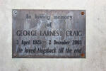 CRAIG George Earnest 1925-2003