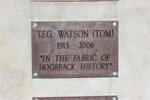 WATSON T.F.G. 1915-2006