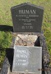 HUMAN Vivian 1921-1972 & Rachel 1925-1997