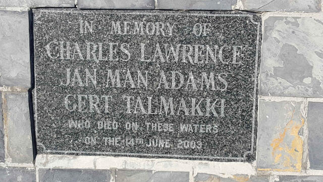 LAWRENCE Charles -2003 :: ADAMS Jan Man -2003 :: TALMAKKI Gert -2003