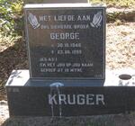 KRUGER George 1948-1999