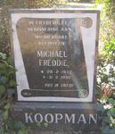 KOOPMAN Michael Freddie 1972-1996