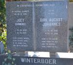 WINTERBOER Dirk August Johannes 1925-2001 & Joey GUNNING 1930-1996
