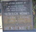 MENHENNET Frederick Morris 1914-1996