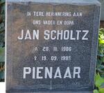 PIENAAR Jan Scholtz 1906-1995