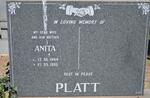PLATT Anita 1944-1995
