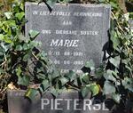 PIETERSE Marie 1921-1995