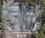 FICK Tom 1920-2001 & Maria 1920-1995