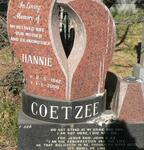 COETZEE Hannie 1942-2000