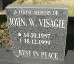 VISAGIE John W. 1957-1999