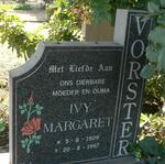 VORSTER Ivy Margaret 1909-1997