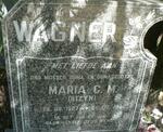 WAGNER Maria C.M. nee STEYN 1927-1996