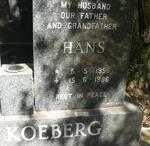 KOEBERG Hans 1956-1996