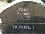 BONNET Gert Petrus 1953-1995