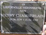 CHAMBERLAIN Henry 1924-2001