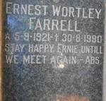 FARRELL Ernest Wortley 1921-1990