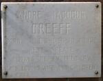 GREEFF André Jacobus 1939-1992