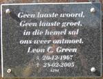 GREEN Leon C. 1967-2005