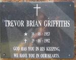 GRIFFITHS Trevor Brian 1953-1992