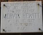 HEWITT Mervyn 1927-1986