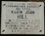 HILL Karin Joan 1942-1988