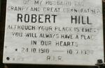 HILL Robert 1910-1987