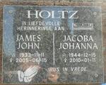 HOLTZ James John 1933-2005 & Jacoba Johanna 1944-2010