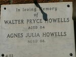 HOWELLS Walter Pryce & Agnes Julia