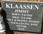 KLAASSEN Jimmy 1942-1996