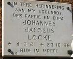 LOCKE Johannes Jacobus 1921-1986