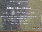 MASON Ethel May 1947-2013