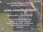 MASON John Powell 1924-2013