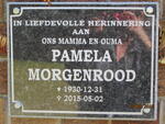 MORGENROOD Pamela 1930-2015