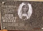 MULLER John Stanley 1939-2008