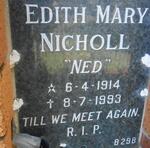 NICHOLL Edith Mary 1914-1993