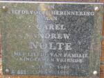 NOLTE Carel Andrew 1960-1996