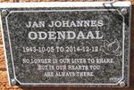 ODENDAAL Jan Johannes 1943-2014