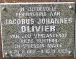 OLIVIER Jacobus Johannes 1961-1995
