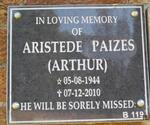 PAIZES Aristede 1944-2010
